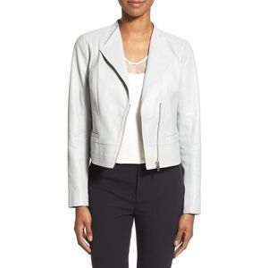 CLASSIQUES ENTIER Leather Crop Jacket